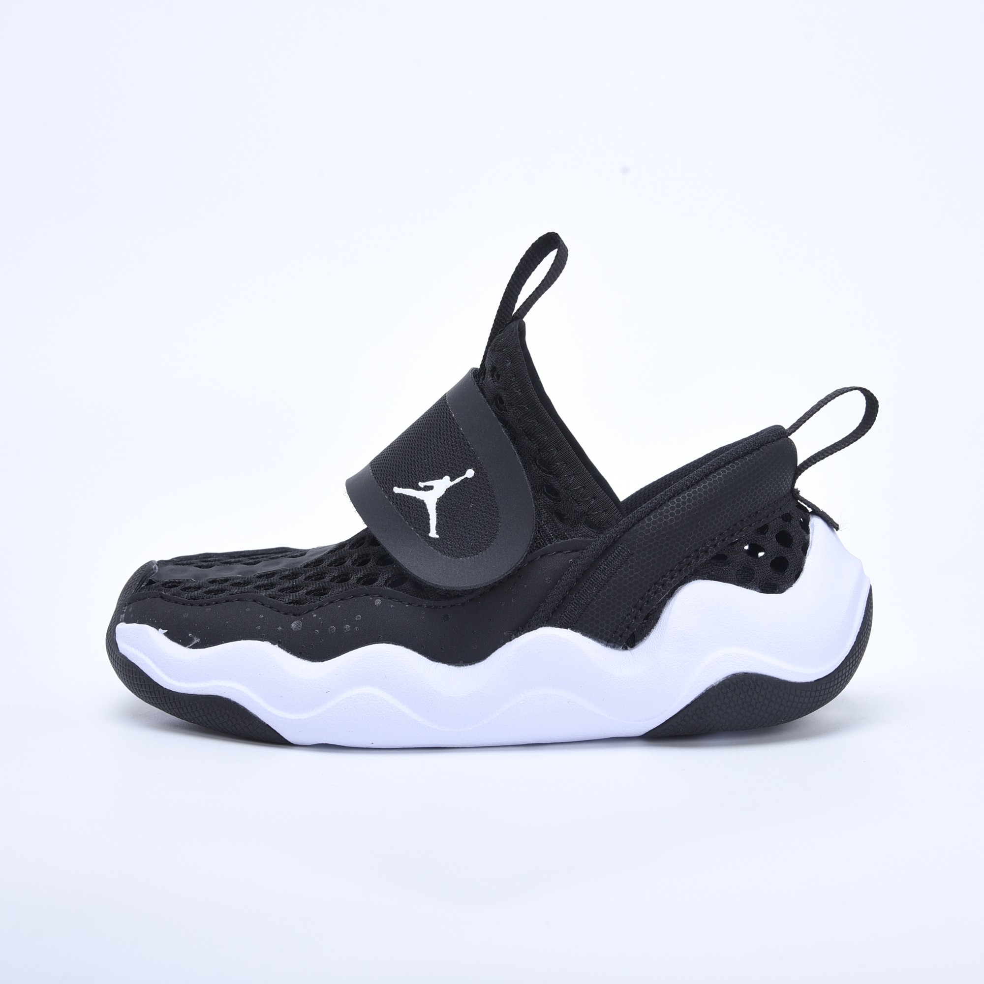 乔丹小鲨鱼大网孔001黑白24-37-选品中心