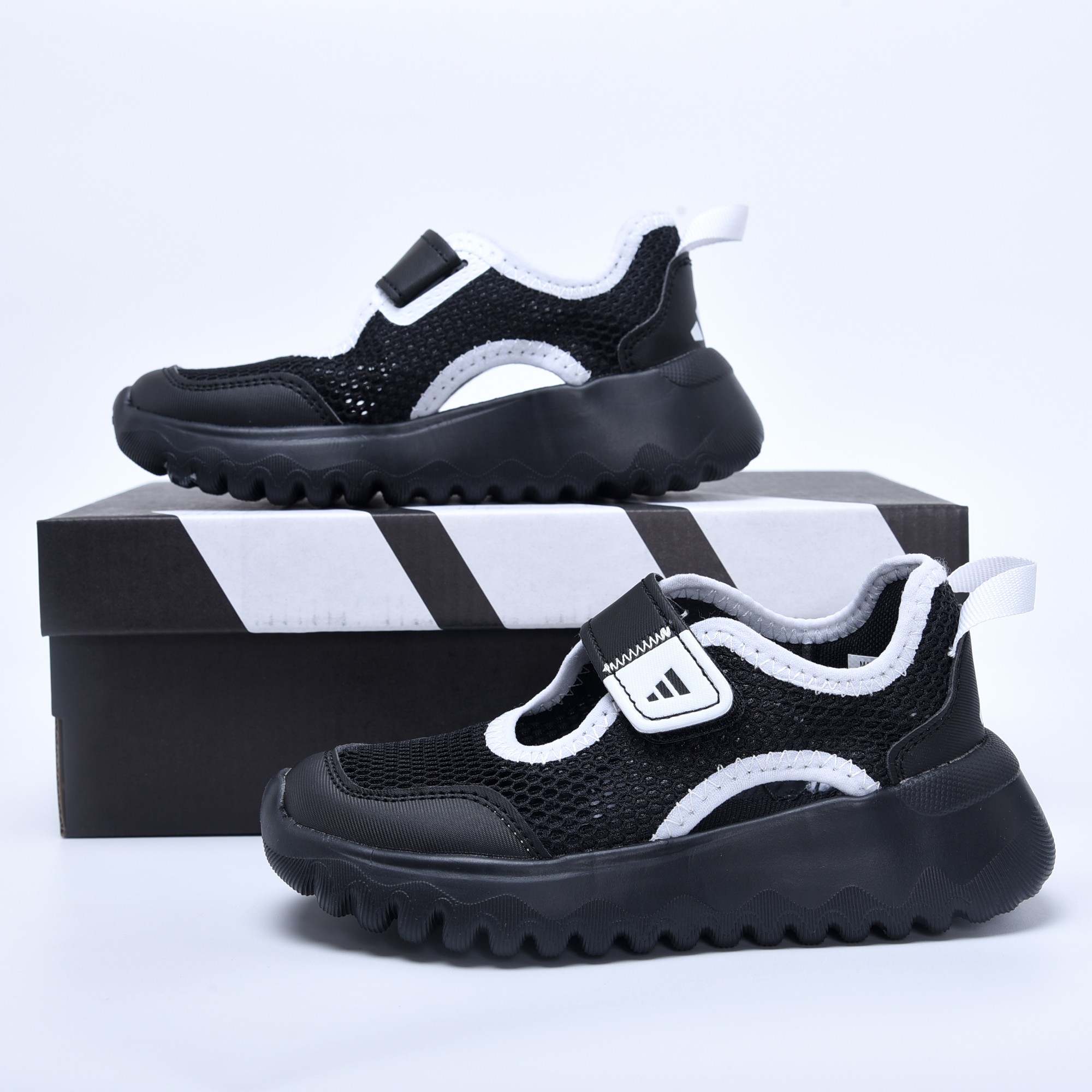 图片[9]-阿迪达斯凉鞋8733黑白24-37-选品中心