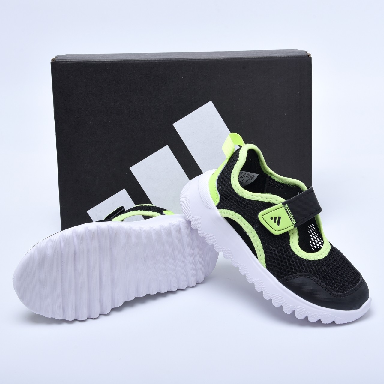 图片[7]-阿迪达斯凉鞋8725黑荧光绿24-37-选品中心