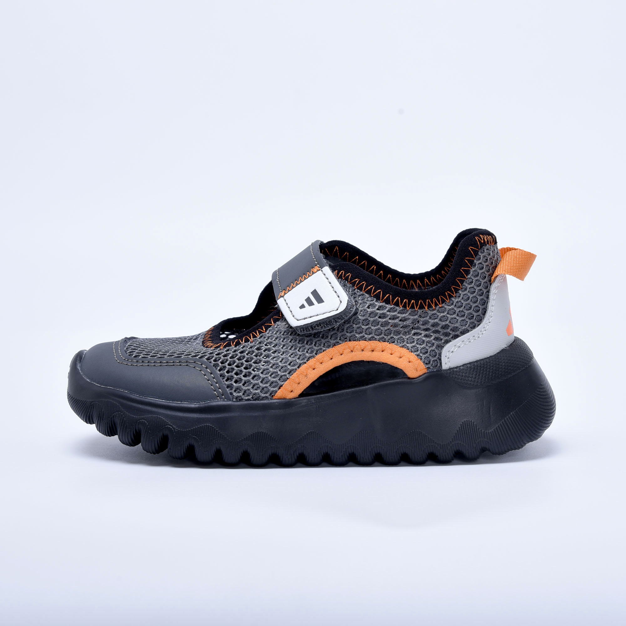 阿迪达斯凉鞋8731碳灰桔24-37-选品中心