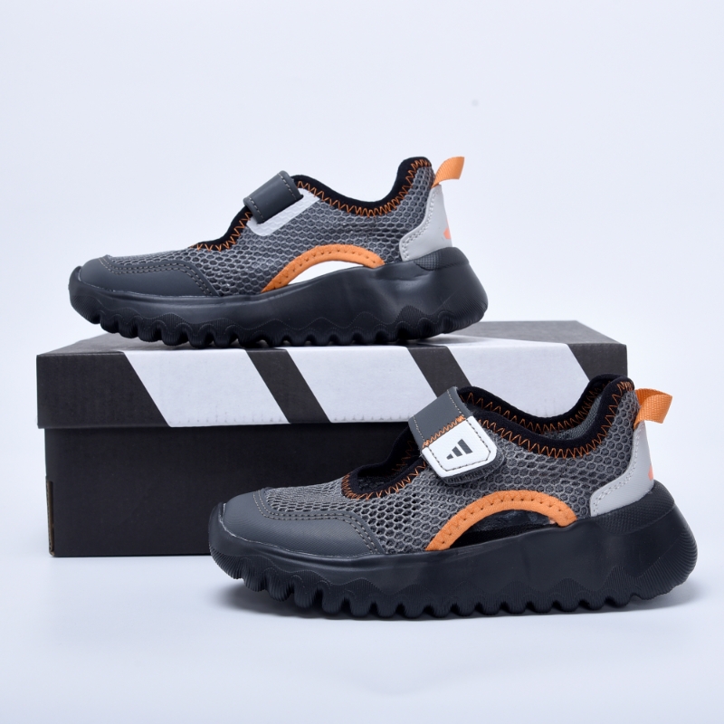 图片[4]-阿迪达斯凉鞋8731碳灰桔24-37-选品中心