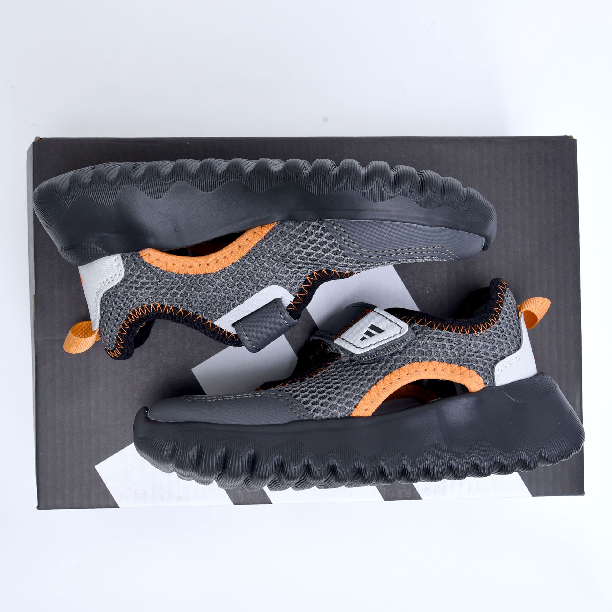 图片[9]-阿迪达斯凉鞋8731碳灰桔24-37-选品中心