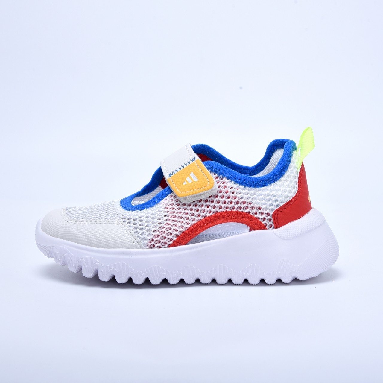 阿迪达斯凉鞋8730白红兰24-37-选品中心