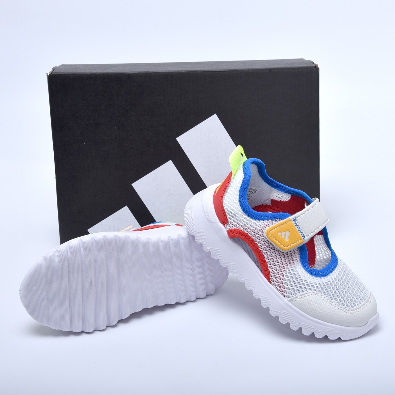 图片[9]-阿迪达斯凉鞋8730白红兰24-37-选品中心