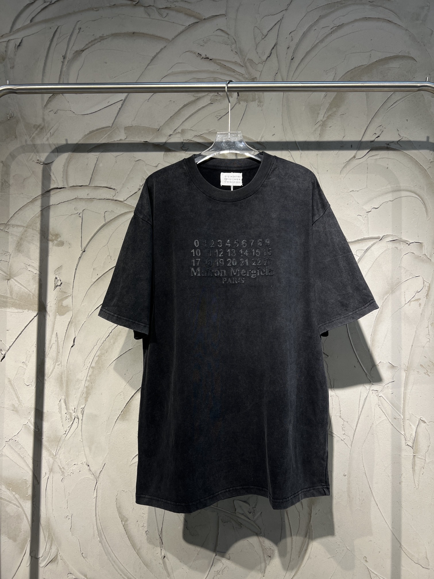 Maison Margiela Fake
 Clothing T-Shirt Black Unisex Cotton Vintage Short Sleeve