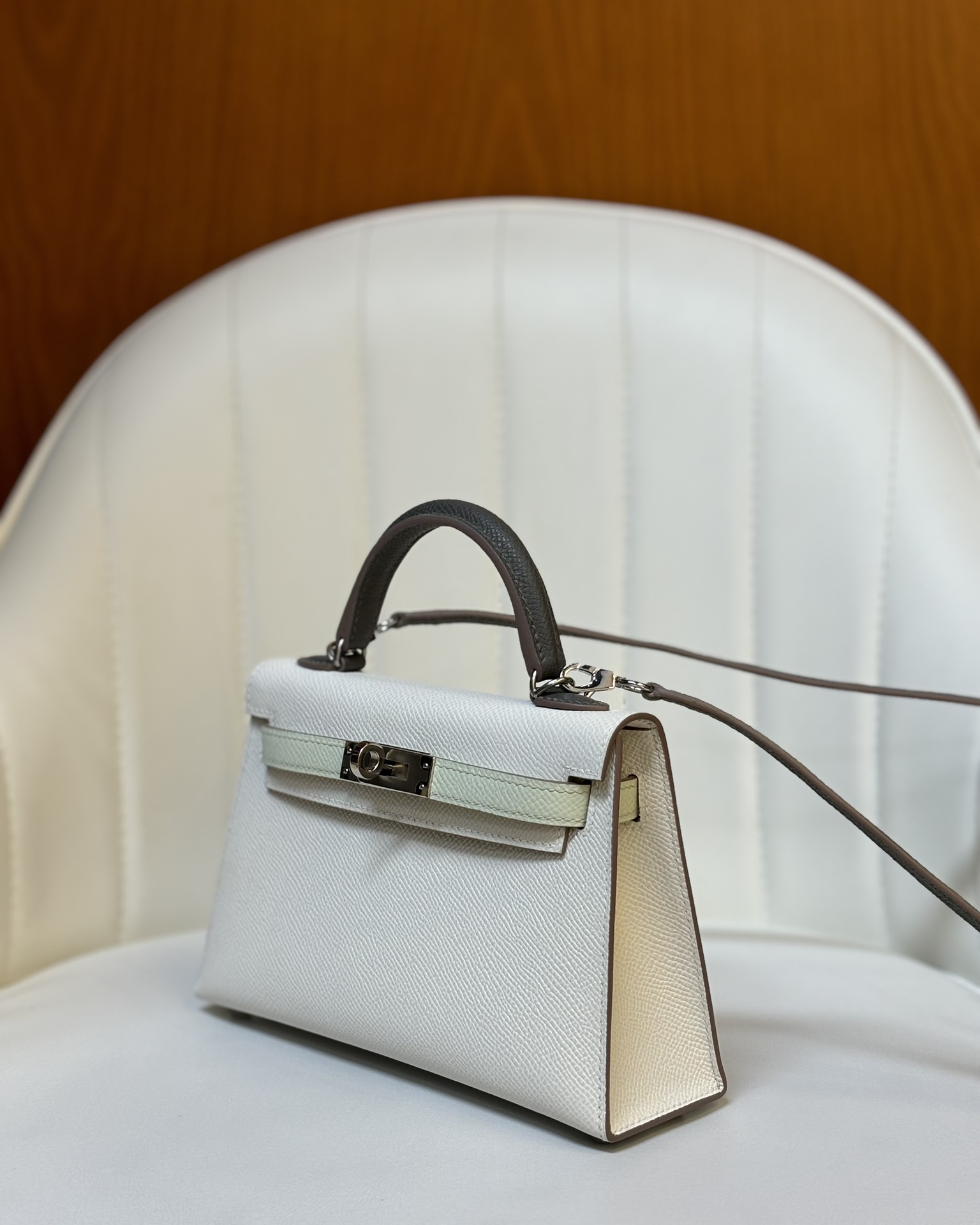 Hermès kelly second generation mini is so practical 1️⃣9️⃣CM Ep palm print, purely handmade