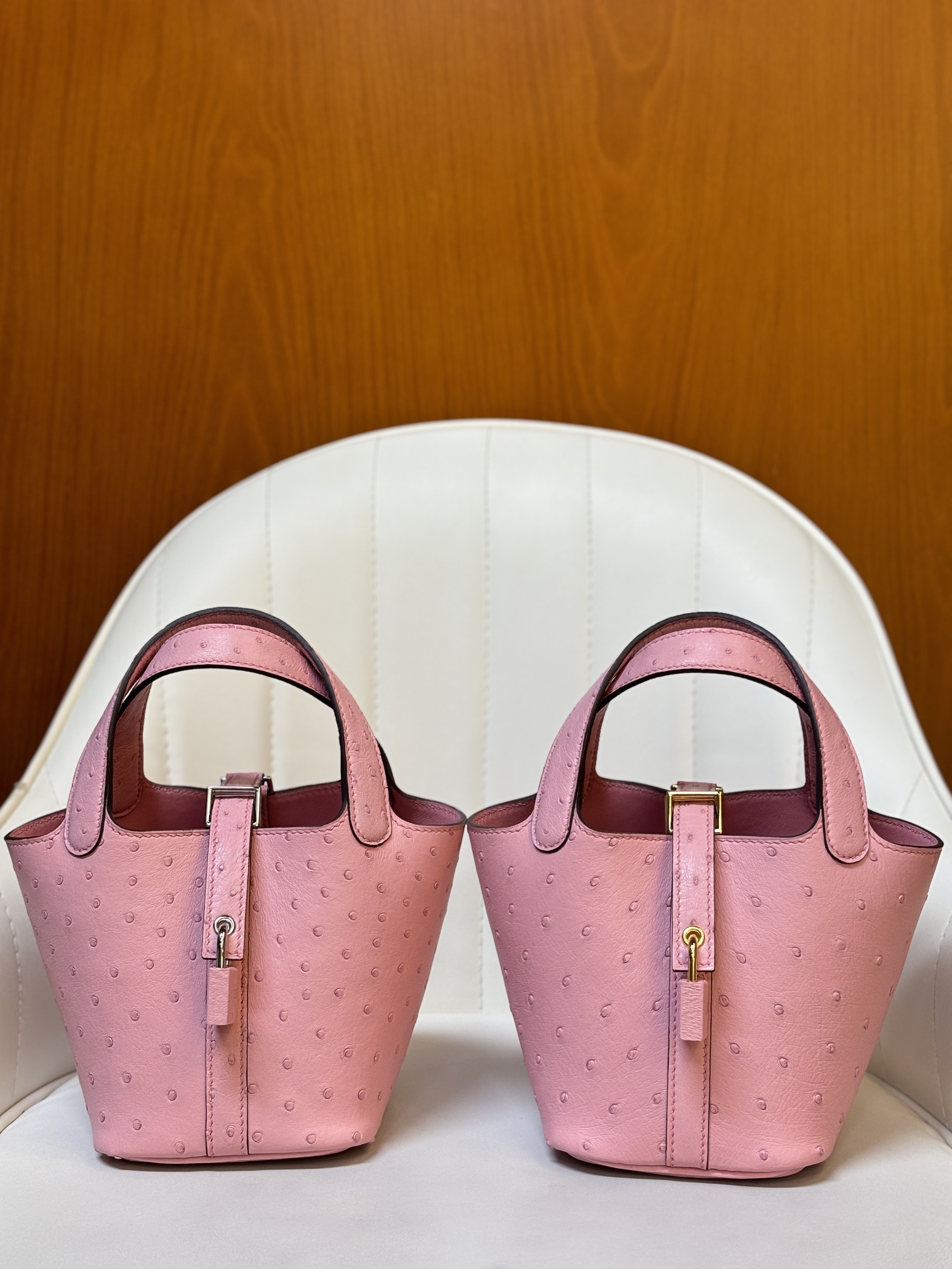 Hermès Hermes practical bucket bag high-end rare leather
