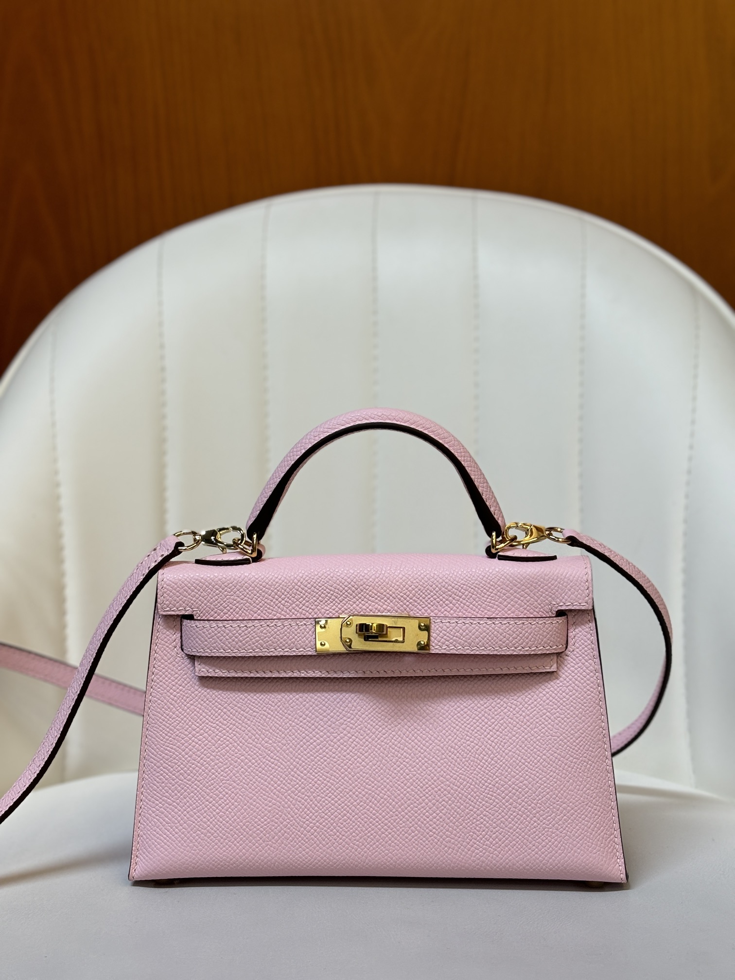 Hermès kelly second generation mini is so practical 1️⃣9️⃣CM Ep palm print, purely handmade