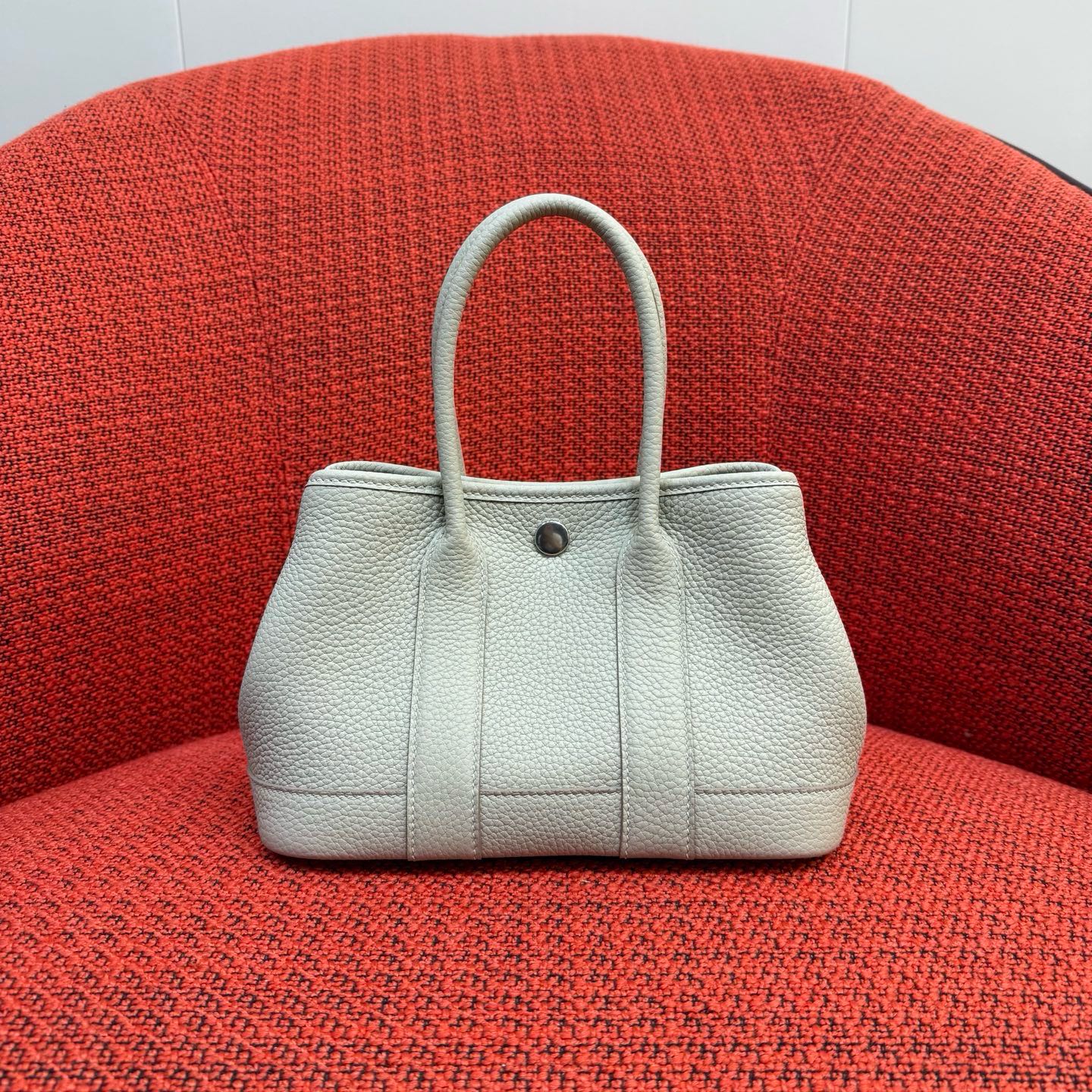 Hernes Hermès The latest garden bag Neo (mini) garden full leather model size 23x16x10 Ntogo leather wax thread matching handmade craftsmanship
