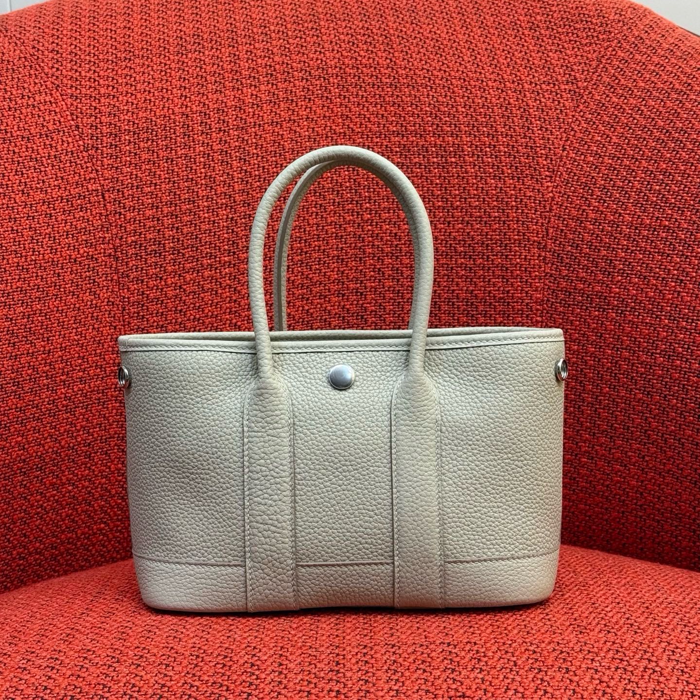 Hernes Hermès The latest garden bag Neo (mini) garden full leather model size 23x16x10 Ntogo leather wax thread matching handmade craftsmanship