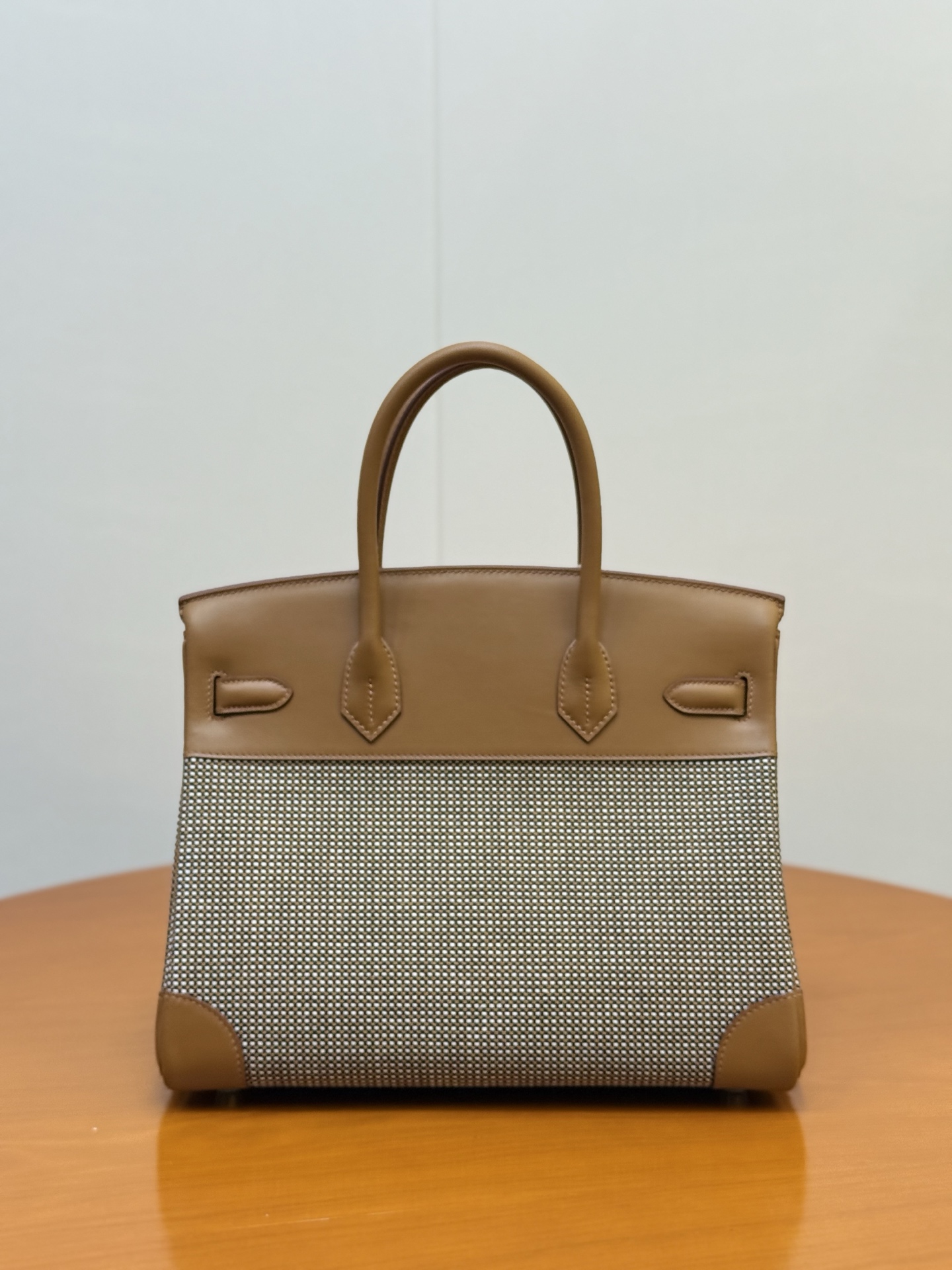 Birkin 30cm Gold Brown Swift Leather & Waffle Canvas Gold Hardware Bag 3 i1753330747592 1082 0 1