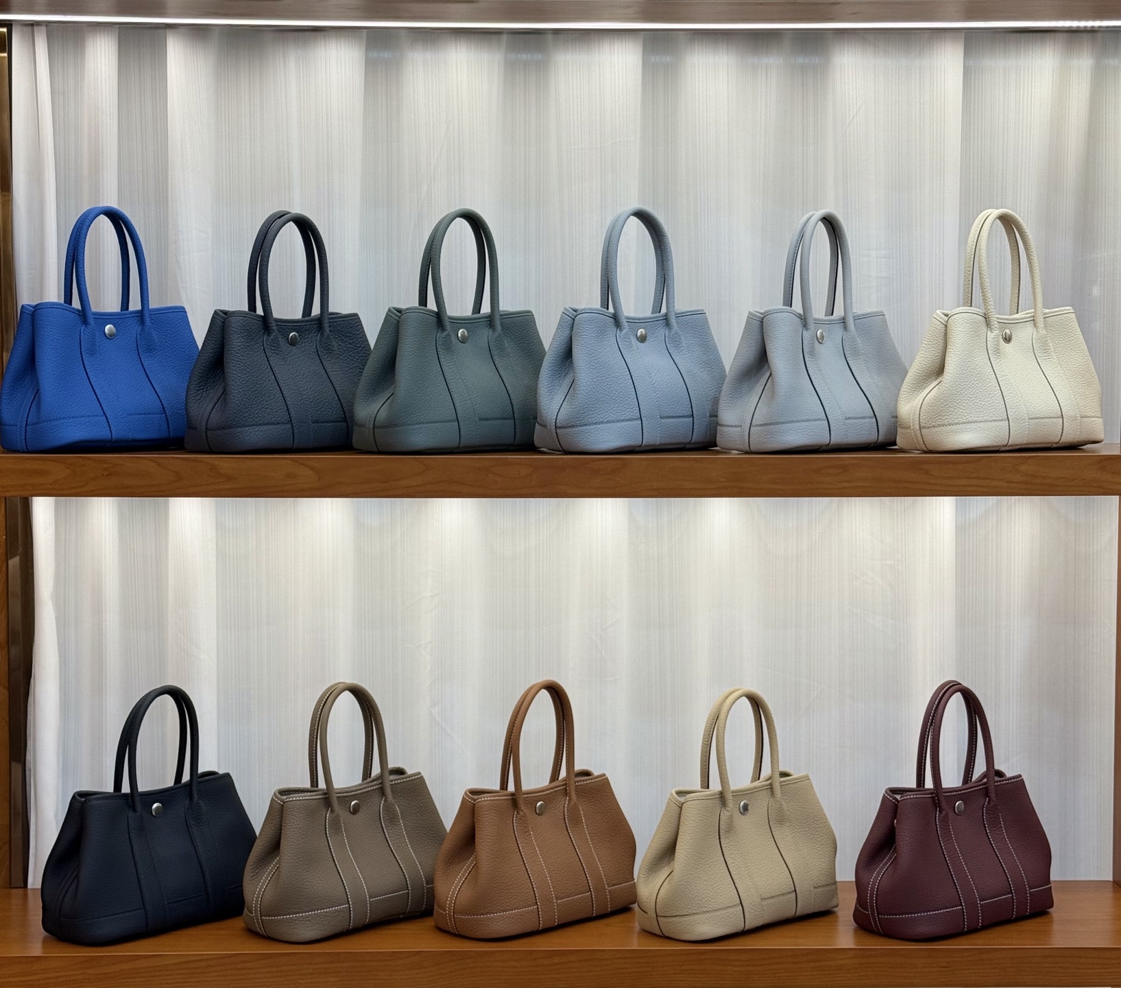 Hermès Mini Garden Party 23cm full leather ready-made color