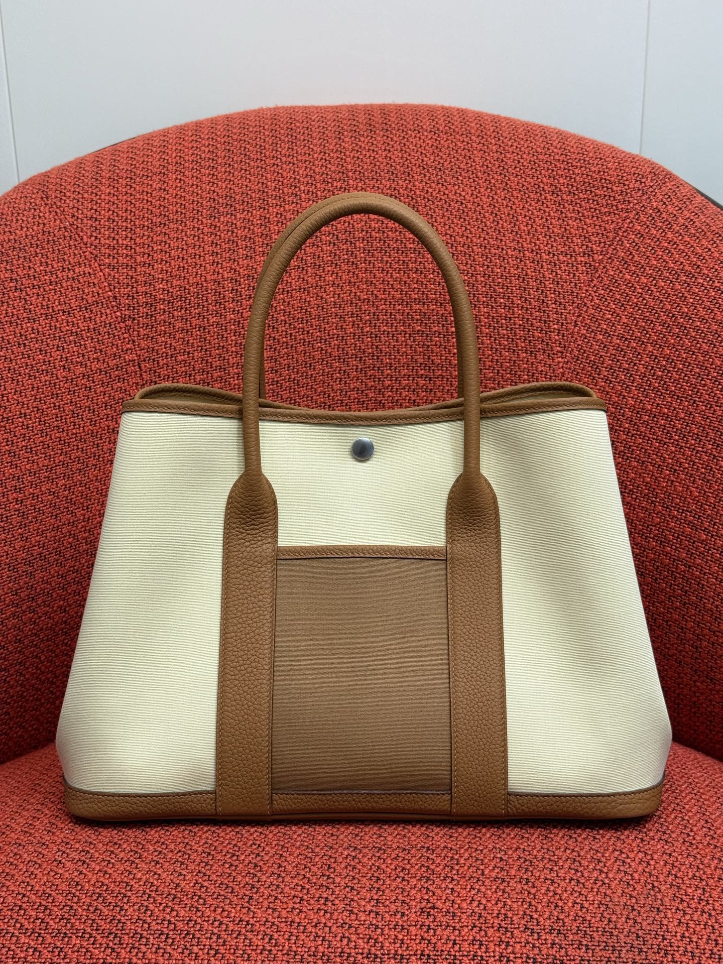 NO:851907,Garden arty garden bag 36cm size NTogo with military cloth, hand-sewn, catwalk pocket style, the first choice for casual commuting, golden brown with vanilla cloth, Hermes, hermes, Hermes,19860909Garden arty 花园包36cm 尺寸 NTogo拼军用布 手工缝制 走秀口袋款 休闲通勤出行必备首选 金棕拼香草布,爱马仕,hermes,Hermes,,Bag