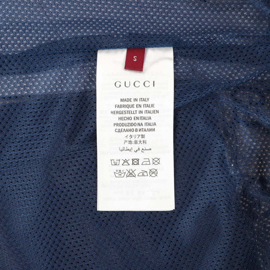 💰140
GUCCI/古驰 蓝色双GG提抽绳松紧腰短裤
Size：XS-L
