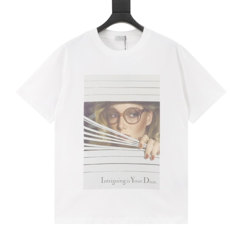 Dior 25SS Magazine Cover Print Short Sleeve T-Shirt - Casual Luxury 1 Dior 25SS Magazine Cover Print Short Sleeve T-Shirt - Casual Luxury