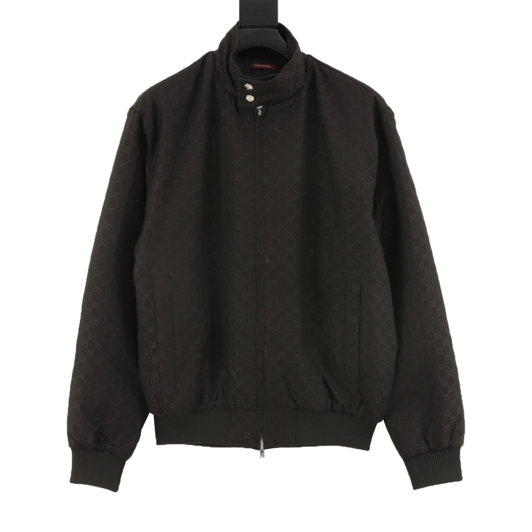GUCCI古驰GUC chaqueta acolchada con cuello alto y estampado GG completo Compra original, tela exterior 72% poliéster 28% …