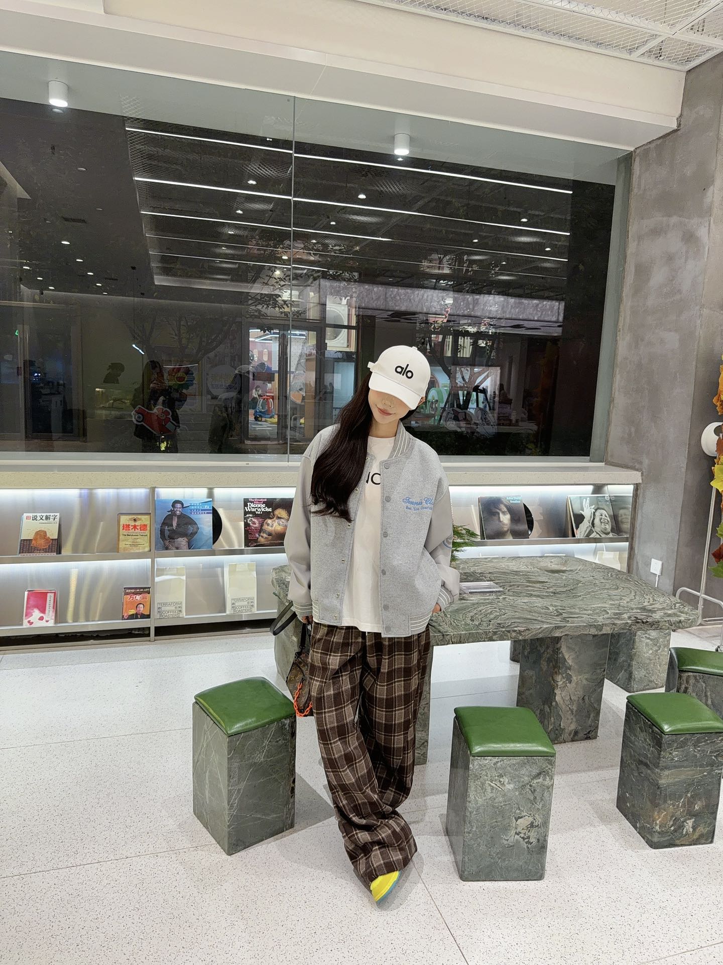 💰305lululemon/璐璐乐蒙 字母刺绣拼接棒球服夹克外套 上身效果#