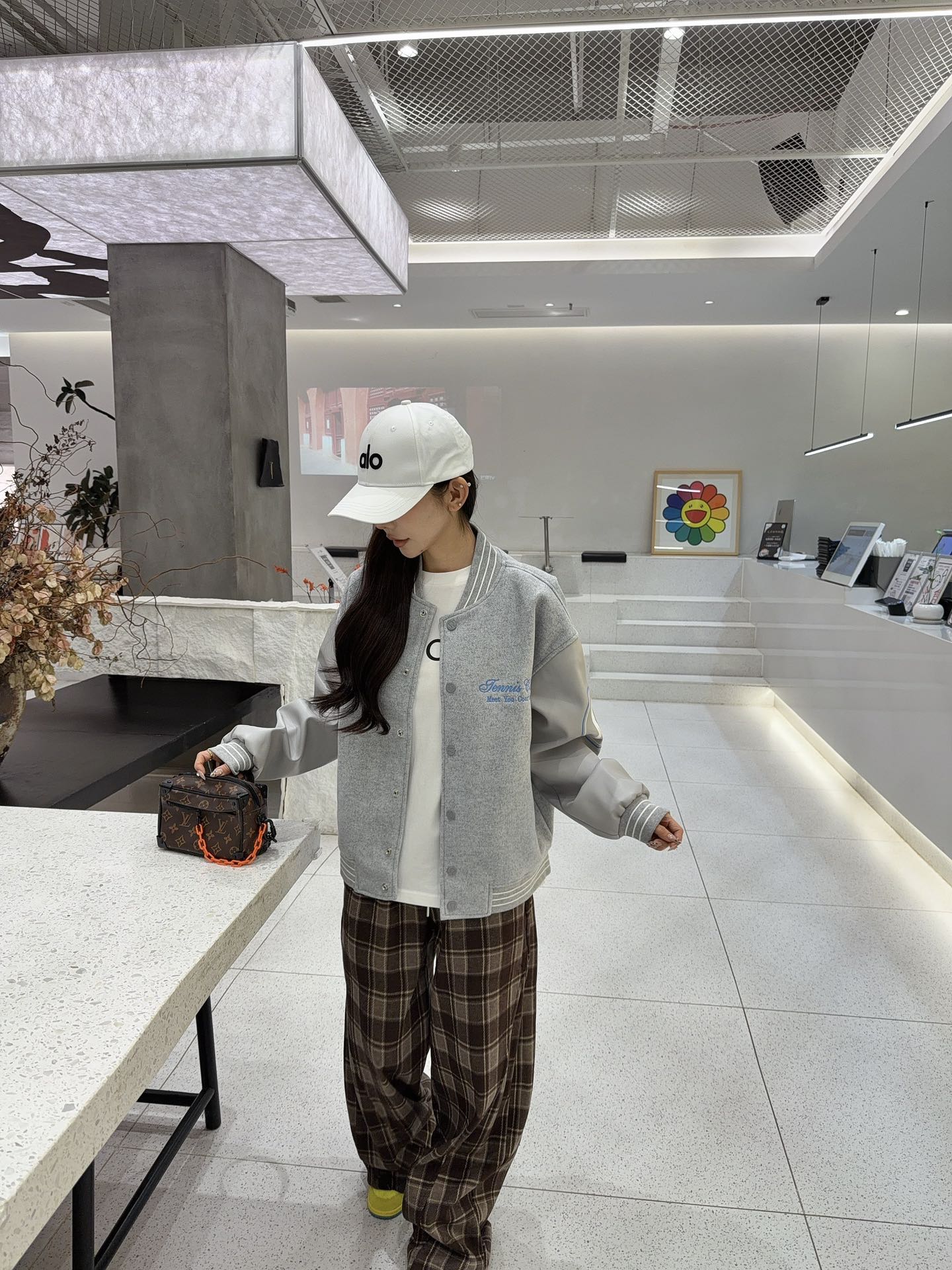 💰305lululemon/璐璐乐蒙 字母刺绣拼接棒球服夹克外套 上身效果#