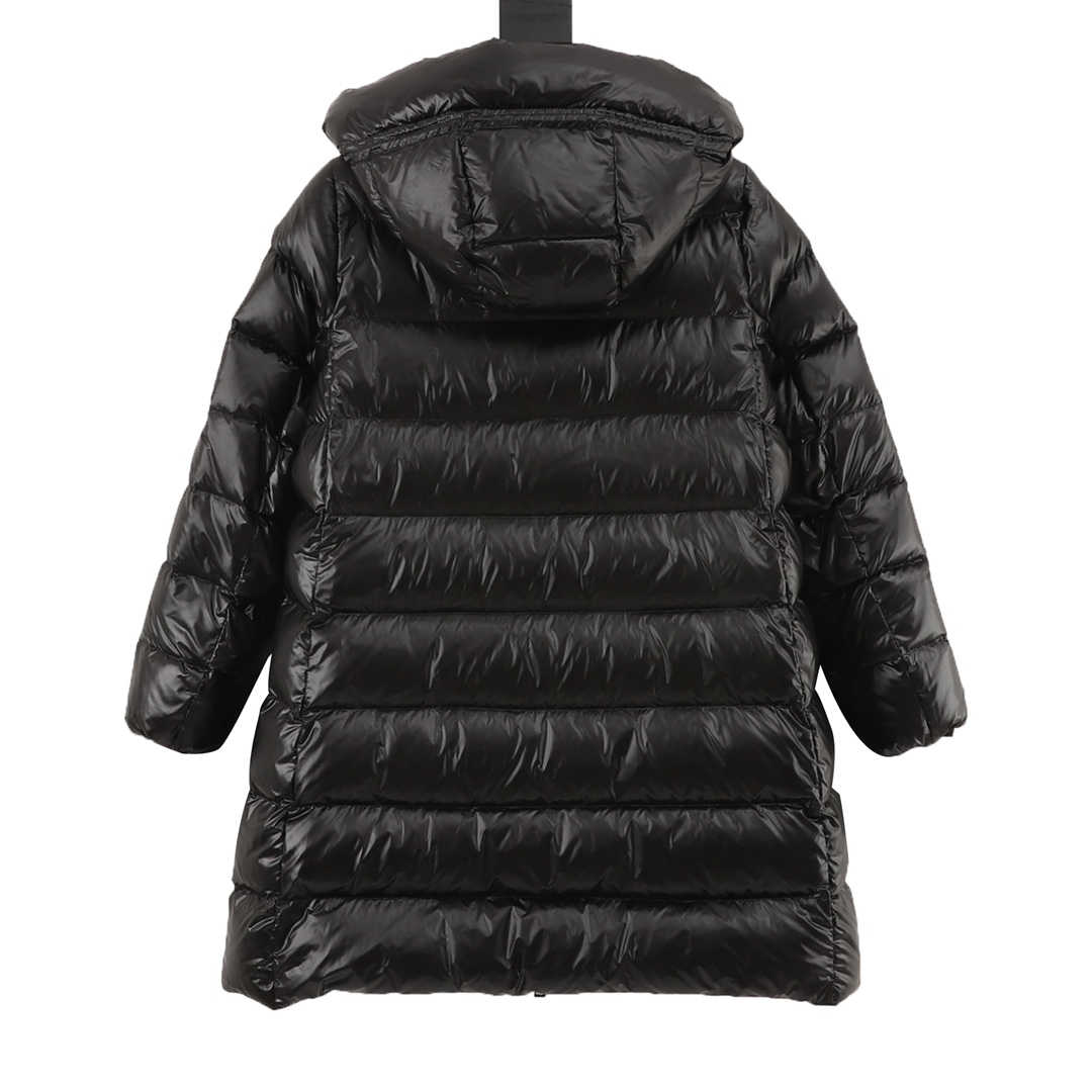 Moncler/蒙口 Baby娃娃款女士中长款连帽羽绒服90绒娃娃款