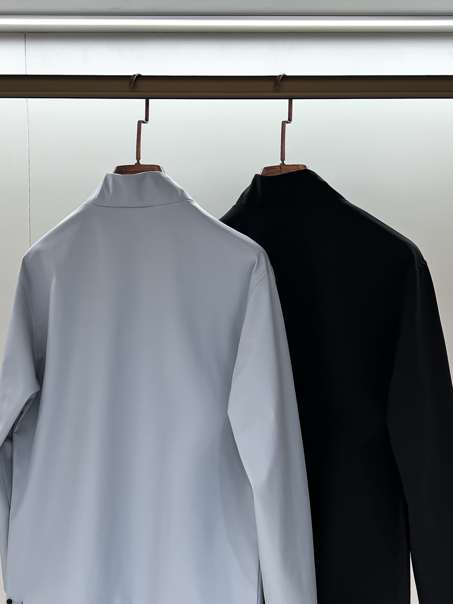 合照细节 ZEG2025开秋新款男士夹克外套立领，立领款式 高定专柜面料 透气舒适度高，细节无可挑剔，品