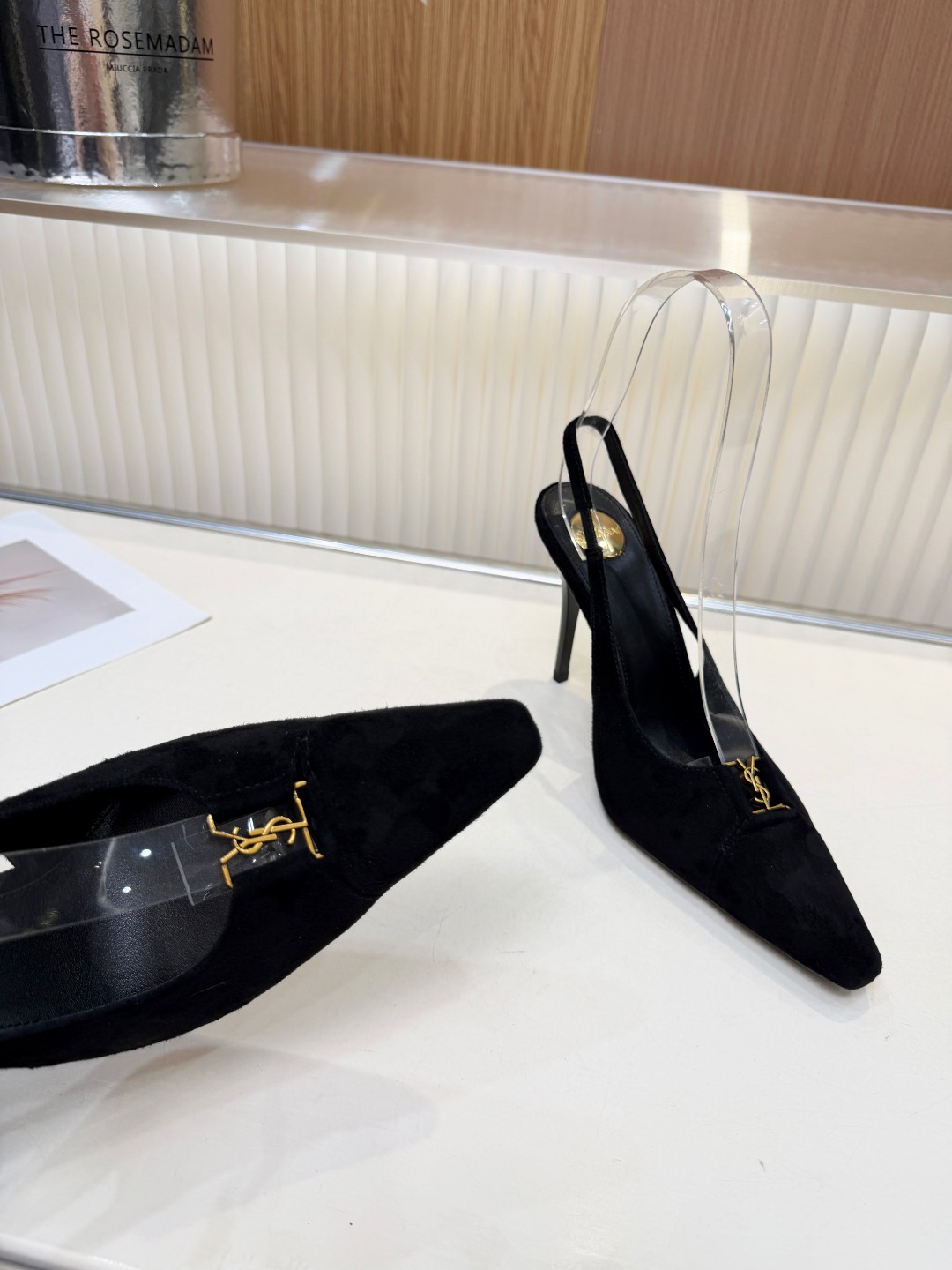 圣罗兰 Saint Laurent 经典高奢皮鞋鞋履高跟鞋 #436DA2FE 8