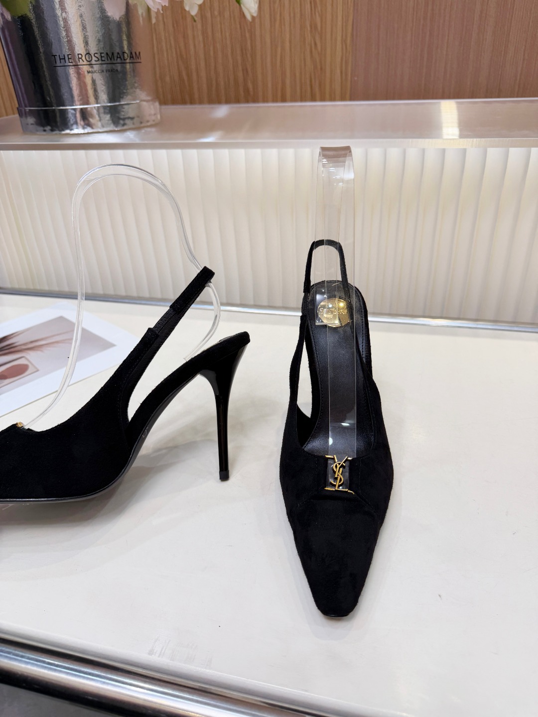 圣罗兰 Saint Laurent 经典高奢皮鞋鞋履高跟鞋 #436DA2FE 9