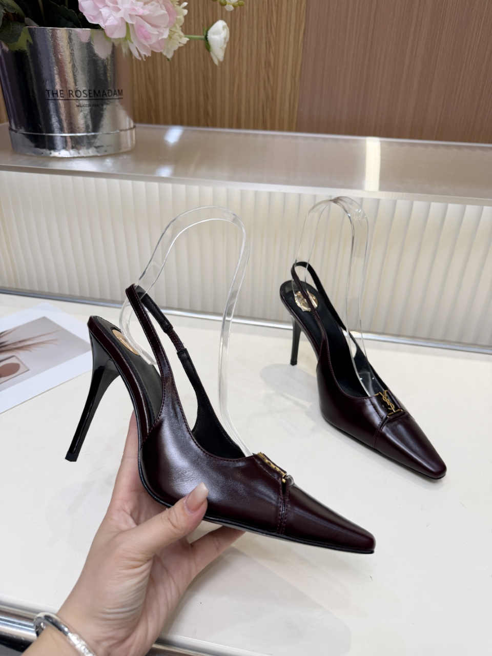 Saint Laurent Classic Luxury Leather Shoe Loafer Ref 6