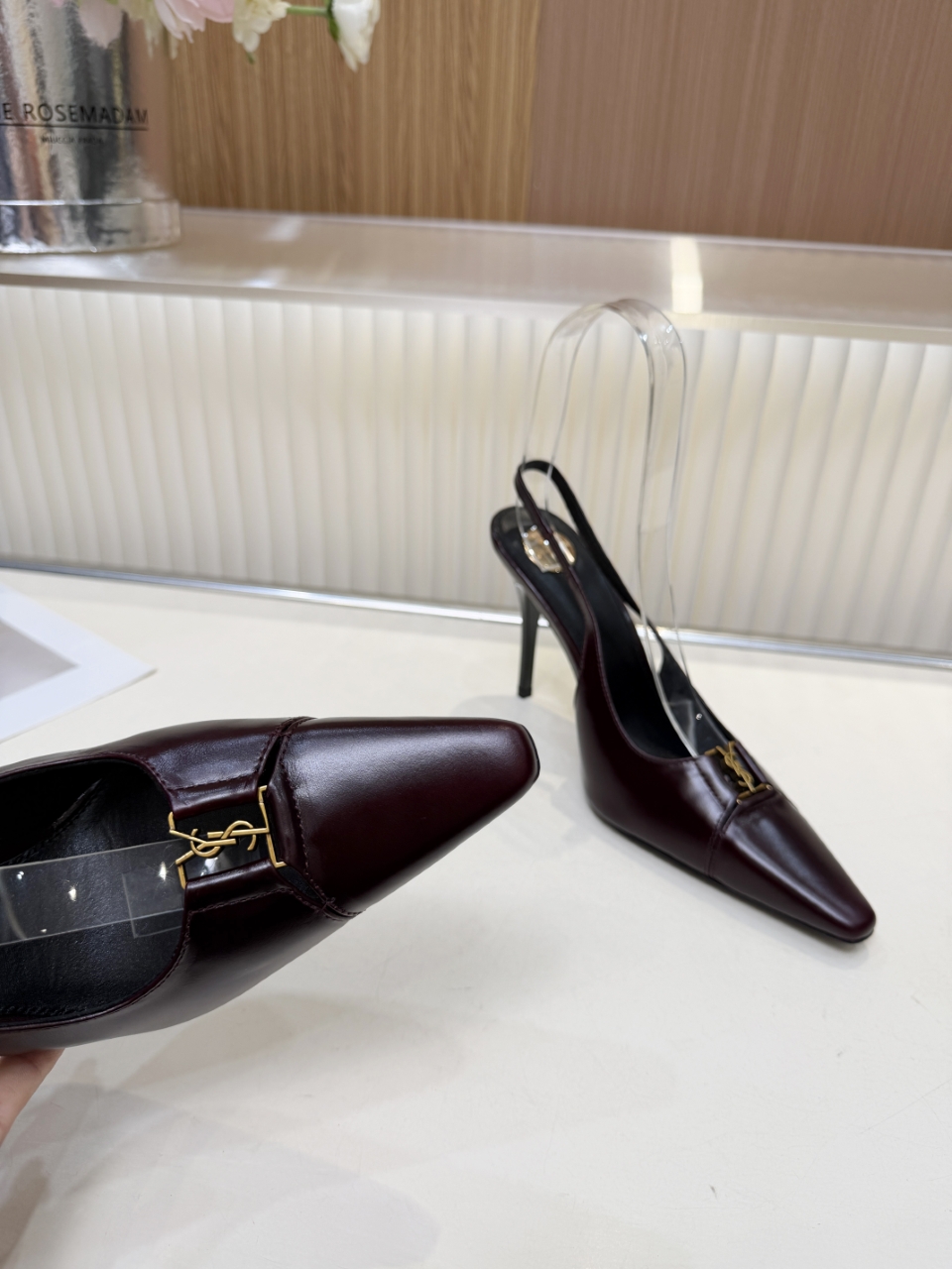 Saint Laurent Classic Luxury Leather Shoe Loafer Ref 8