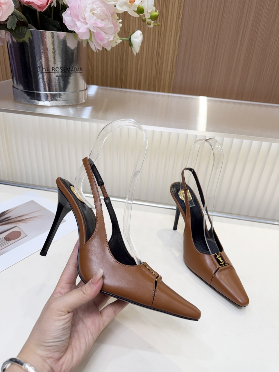 Saint Laurent Classic Luxury Leather Shoe Loafer Ref.326164A6 6