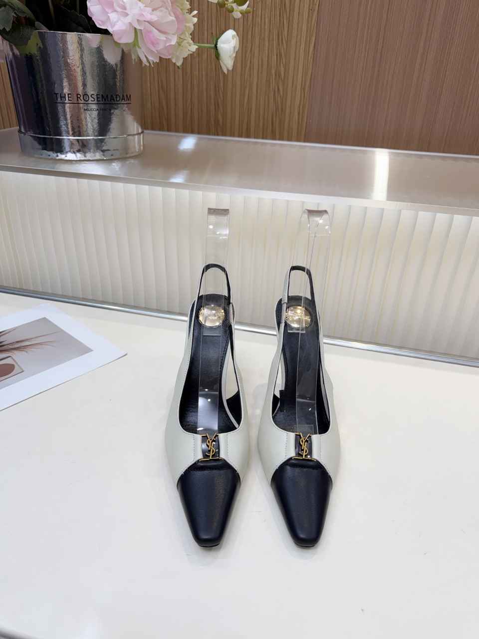 圣罗兰 Saint Laurent 经典高奢皮鞋鞋履高跟鞋 #8CF5C8C6 2