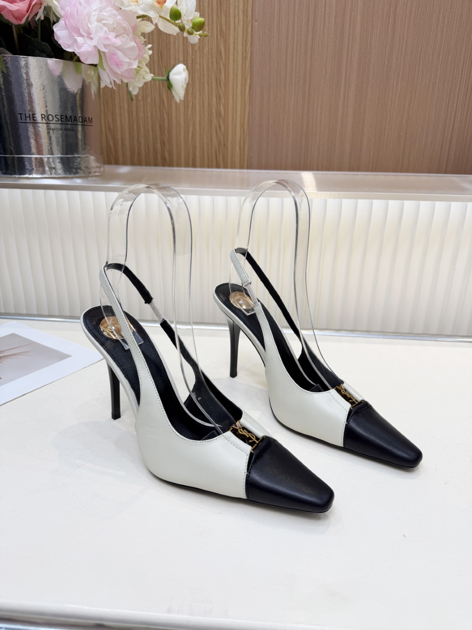 圣罗兰 Saint Laurent 经典高奢皮鞋鞋履高跟鞋 #8CF5C8C6 4