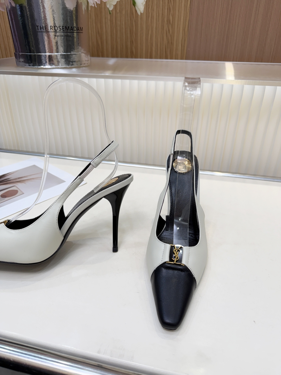 圣罗兰 Saint Laurent 经典高奢皮鞋鞋履高跟鞋 #8CF5C8C6 9