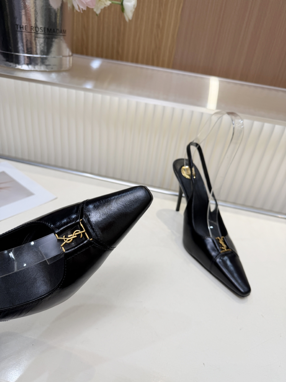 圣罗兰 Saint Laurent 经典高奢皮鞋鞋履高跟鞋 #F344D0C5 8