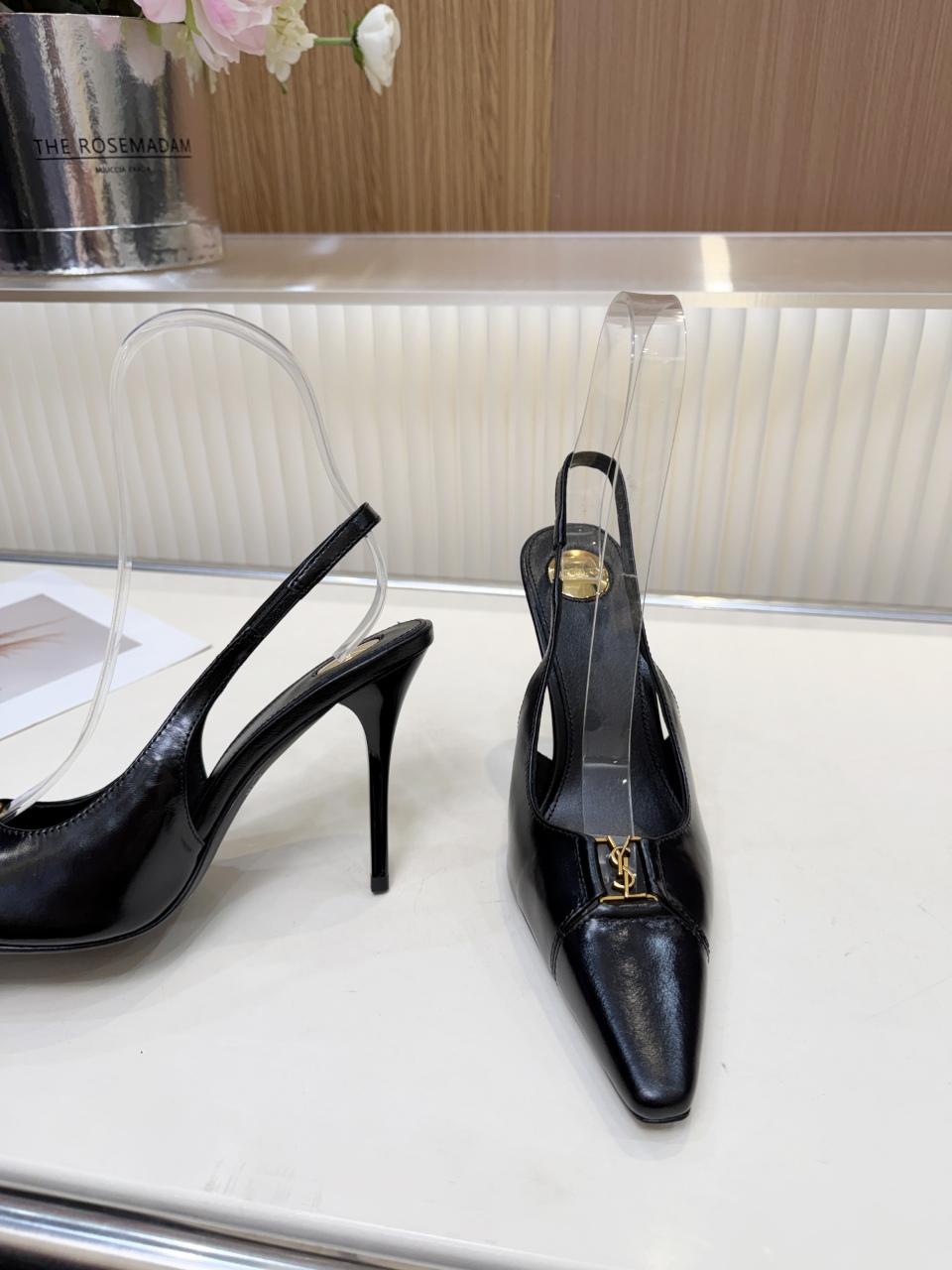 圣罗兰 Saint Laurent 经典高奢皮鞋鞋履高跟鞋 #F344D0C5 9