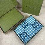 Gucci Online
 Scarf Lattice Wool