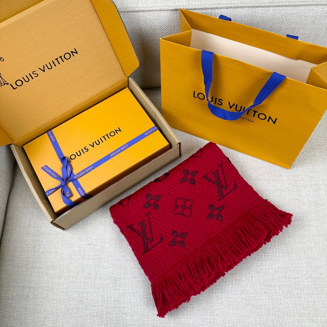 Louis Vuitton Scarf Knitting Wool
