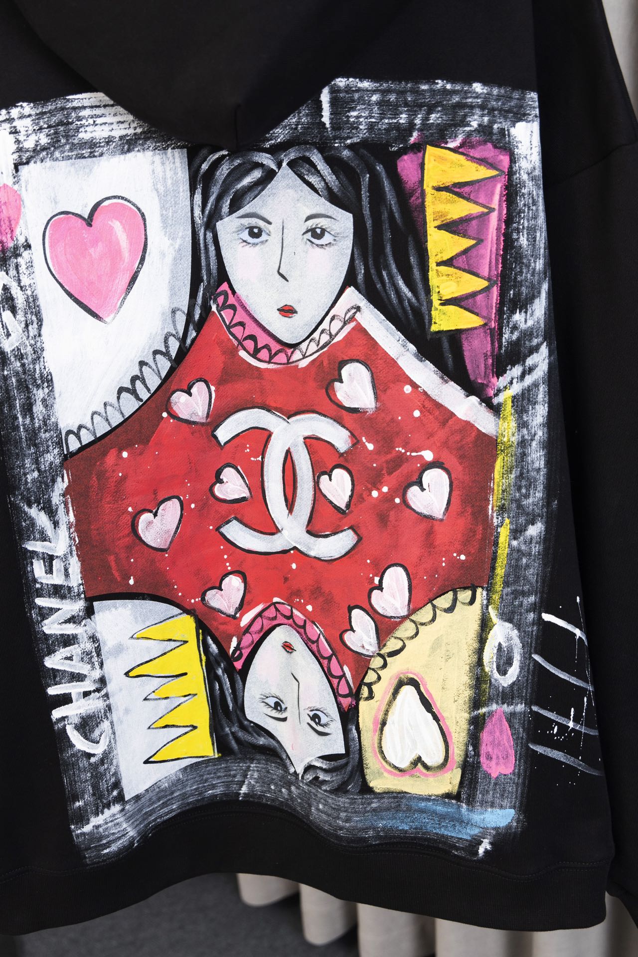 CU D14-top Version by Chanel: Hand-Painted Doodles, Top-Class Jerseys, Heavy-Pound Fabric! - 图片 3