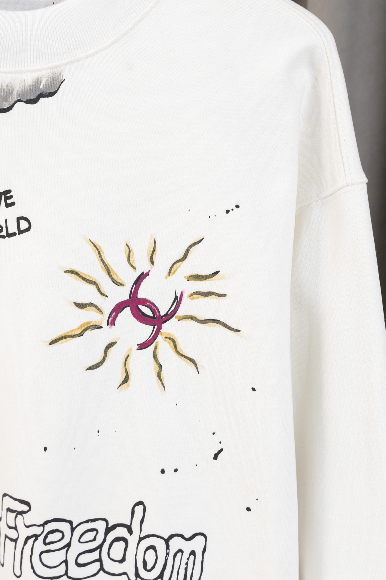 CU D15-top Version: Chanel Hand-Painted Doodles, Premium Jerseys, Market Currency Differentiation. - 图片 5