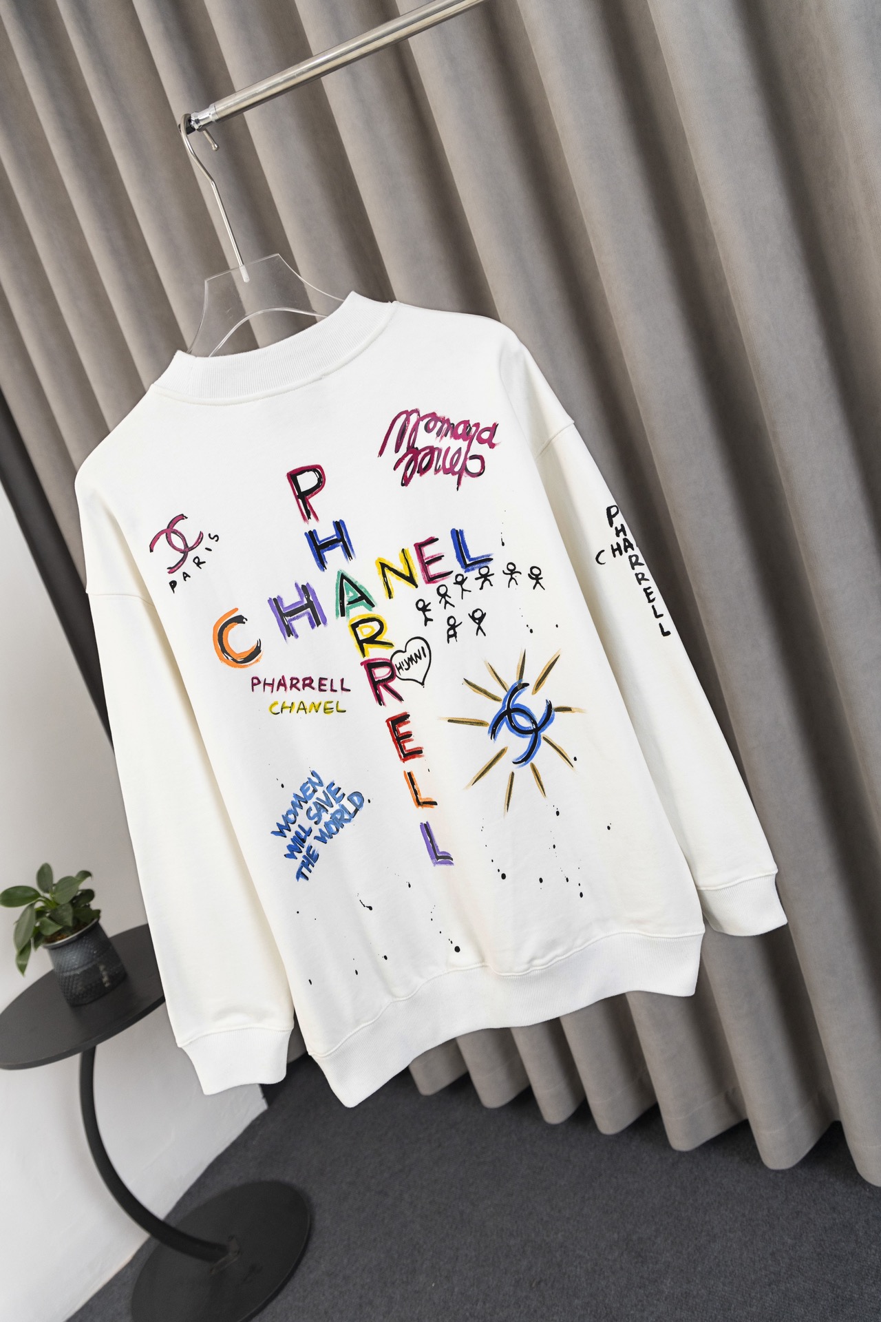 CU D15-top Version: Chanel Hand-Painted Doodles, Premium Jerseys, Market Currency Differentiation. - 图片 9