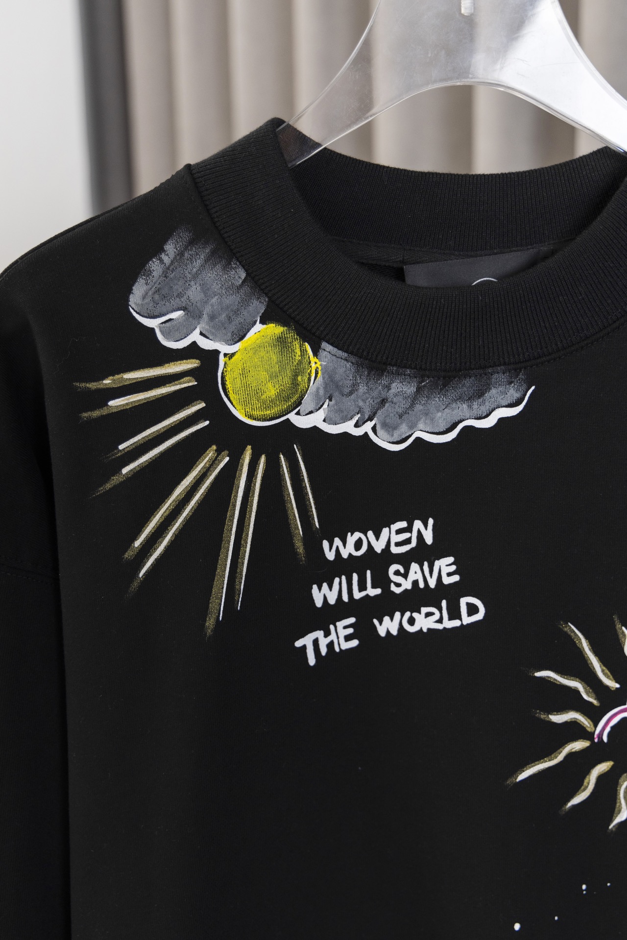 CU D16-top Version: Chanel Hand-Painted Doodles, Top-Class Jerseys, Heavy-Pound Fabric – On Sale Now! - 图片 4