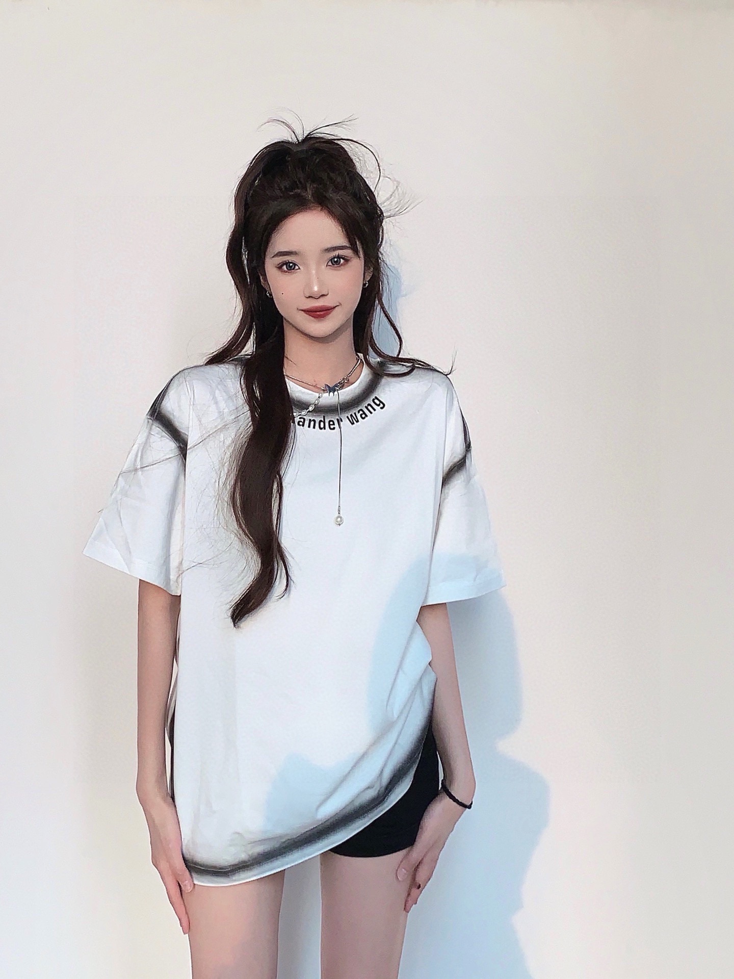 Alexander Wang’s High-Quality Ink-Jet T-Shirt Collection: Stylish Streetwear for Men and Women - 图片 2