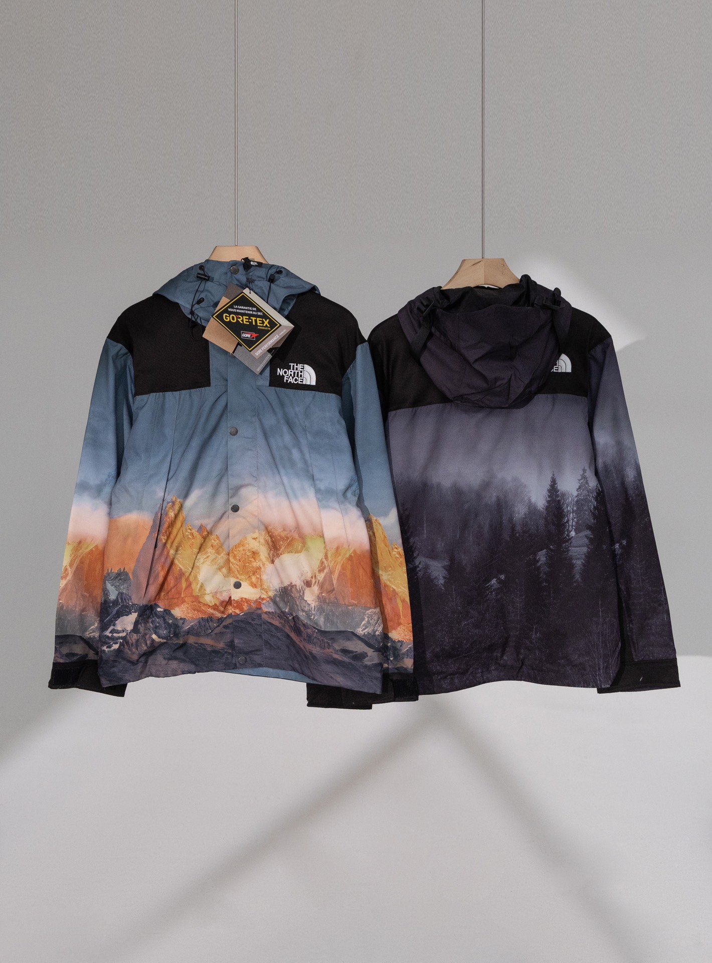 North Face FW23 Misty Forest Series Jacket: Waterproof, Windproof, Stylish Outdoor Wear - 图片 3