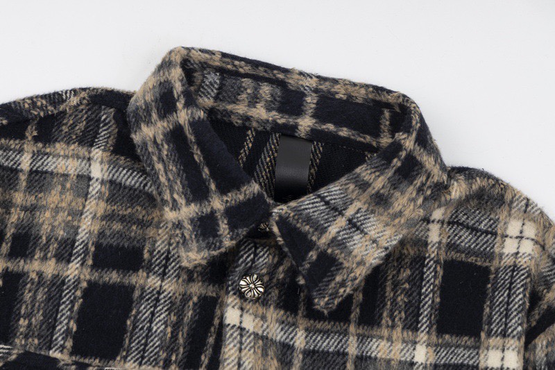 Chrome Hearts Crots 22s: High-Quality Cotton Shirt with Unique Details - 图片 8