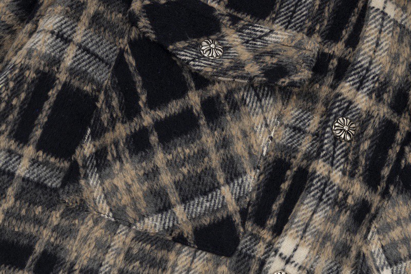 Chrome Hearts Crots 22s: High-Quality Cotton Shirt with Unique Details - 图片 4
