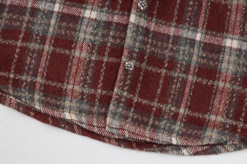 Chrome Hearts Crots 22s: Premium French Velvet Shirt with Silver Accents - 图片 8