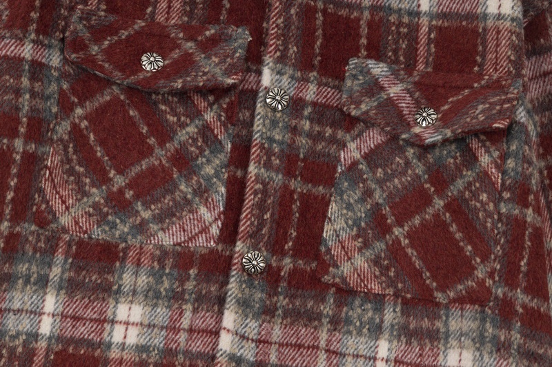 Chrome Hearts Crots 22s: Premium French Velvet Shirt with Silver Accents - 图片 5