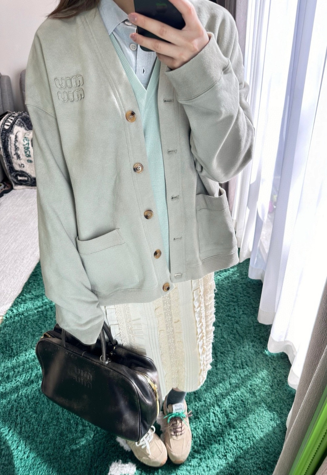 CU D151 Miumiu/Mumu T-shirts & Fermented Clothes with Bull Horn Buttons Sizing Guide