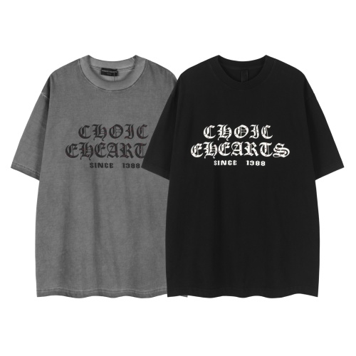 Choice Hearts 2025 T-Shirt, Short Sleeve, Cotton, Rhinestone Detail, S-XL