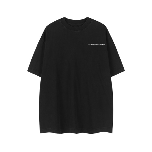 ChoiceHearts Vintage Washed Graphic Print Short Sleeve T-Shirt - Premium Quality