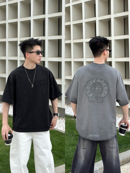 ChoiceHearts Men's Distressed Graphic Short Sleeve T-Shirt - Summer Collection 1 ChoiceHearts Men's Distressed Graphic Short Sleeve T-Shirt - Summer Collection